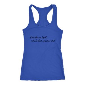 women's blue breathe in light t-shirt