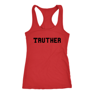 Women's Truther T Shirt - Black Text