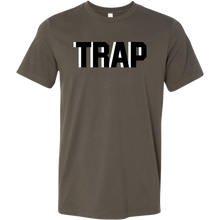 Load image into Gallery viewer, Men&#39;s Trap T-Shirt Black Text