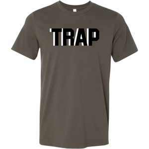 Men's Trap T-Shirt Black Text