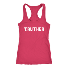 Load image into Gallery viewer, Women&#39;s Truther T Shirt - White Text