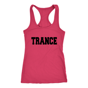 women's hot pink trance EDM tank top t-shirt