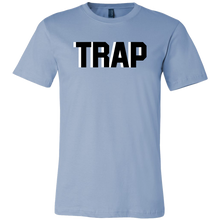 Load image into Gallery viewer, Men&#39;s Trap T-Shirt Black Text
