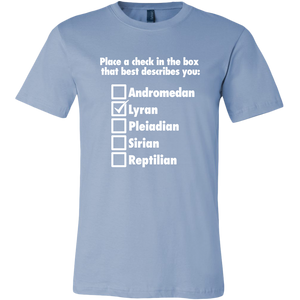 Men's Lyran T-Shirt  White Text