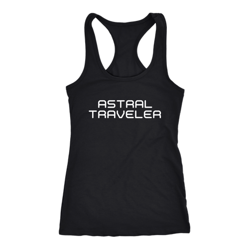 Women's Astral Traveler T-Shirt - White Text