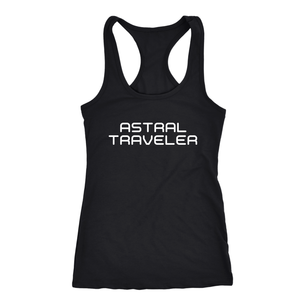 Women's Astral Traveler T-Shirt - White Text