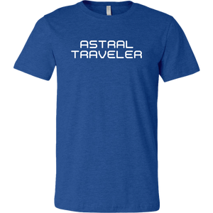 Men's Astral Traveler T-Shirt - White Text