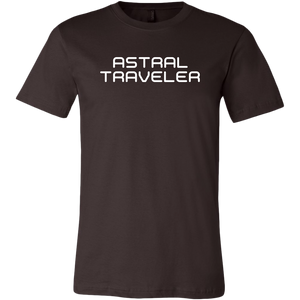 Men's Astral Traveler T-Shirt - White Text