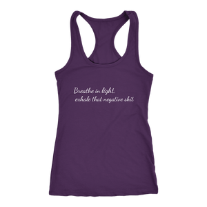 women's purple breathe in light t-shirt
