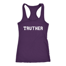 Load image into Gallery viewer, Women&#39;s Truther T Shirt - White Text