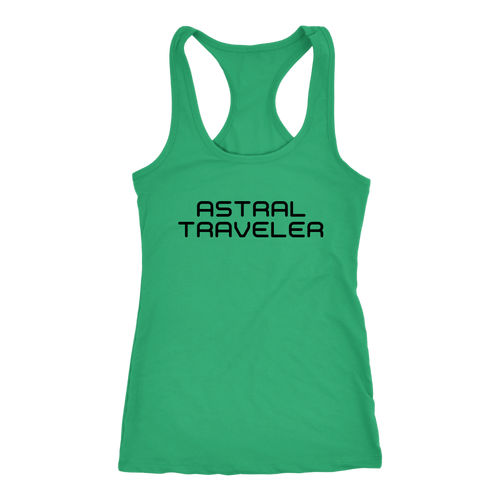 Women's Astral Traveler T-Shirt - Black Text