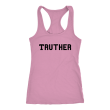 Load image into Gallery viewer, Women&#39;s Truther T Shirt - Black Text