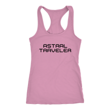 Load image into Gallery viewer, Women&#39;s Astral Traveler T-Shirt - Black Text